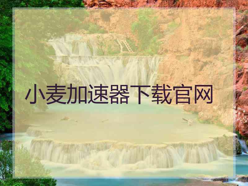 小麦加速器下载官网