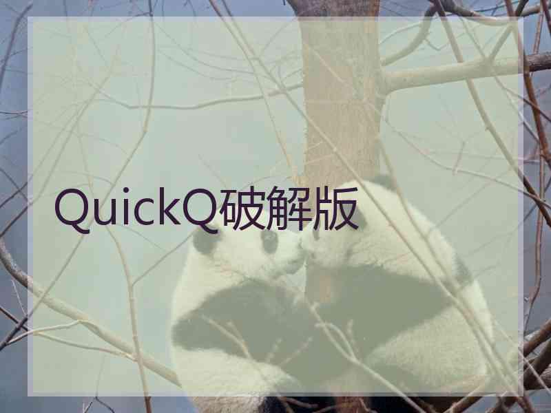 QuickQ破解版