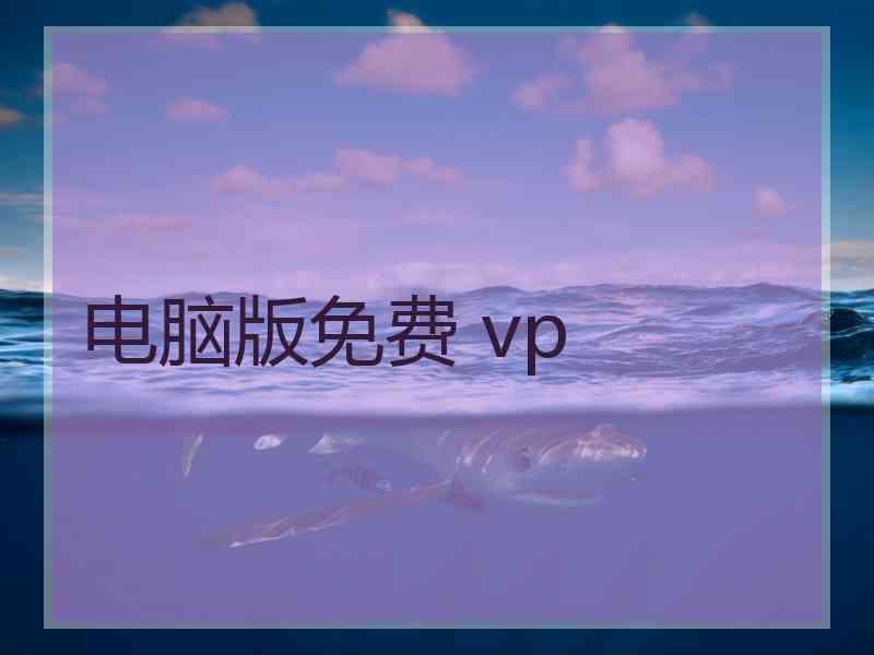 电脑版免费 vp
