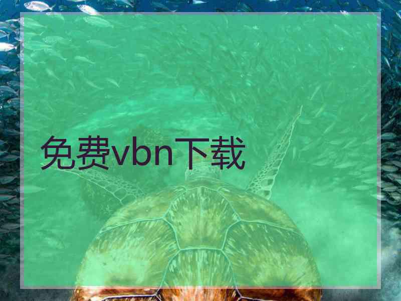 免费vbn下载