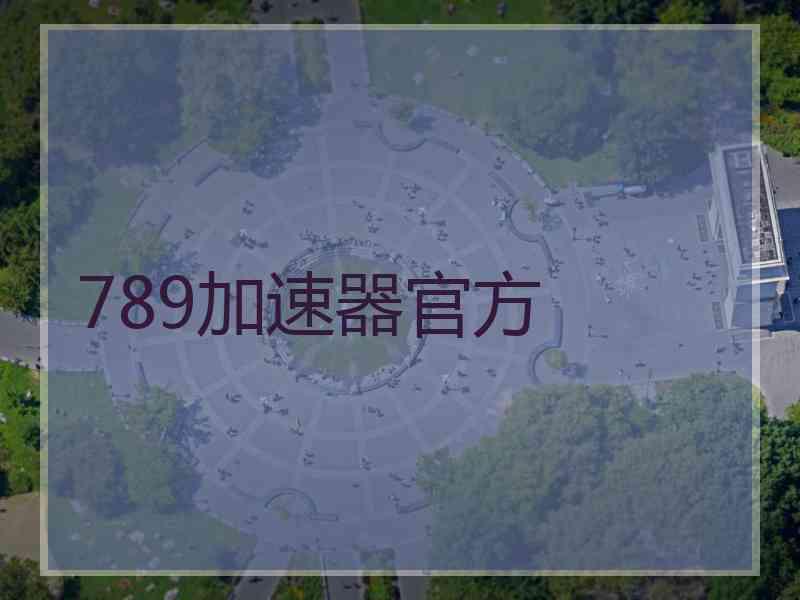 789加速器官方