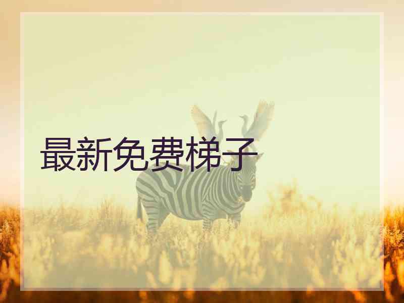 最新免费梯子