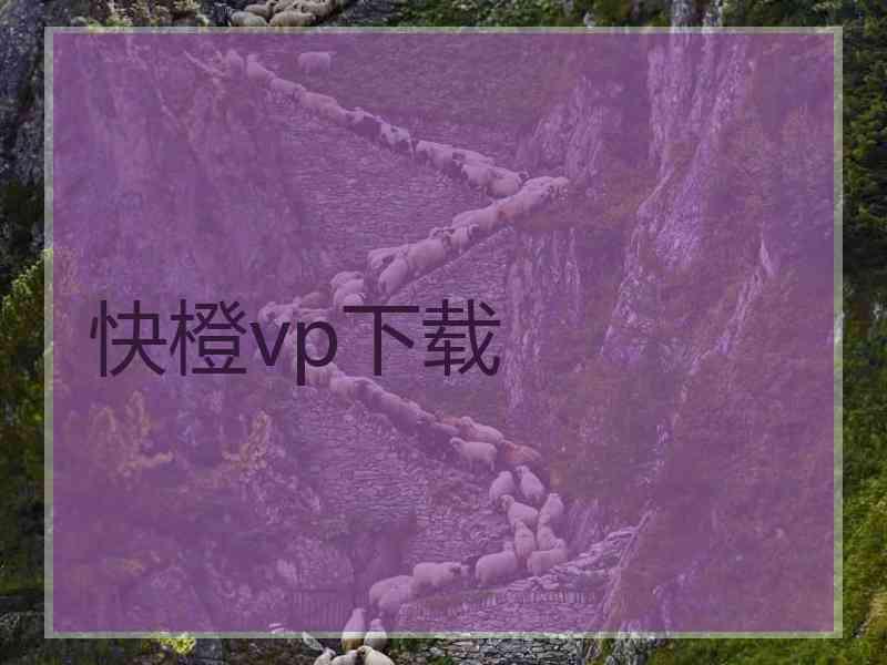 快橙vp下载
