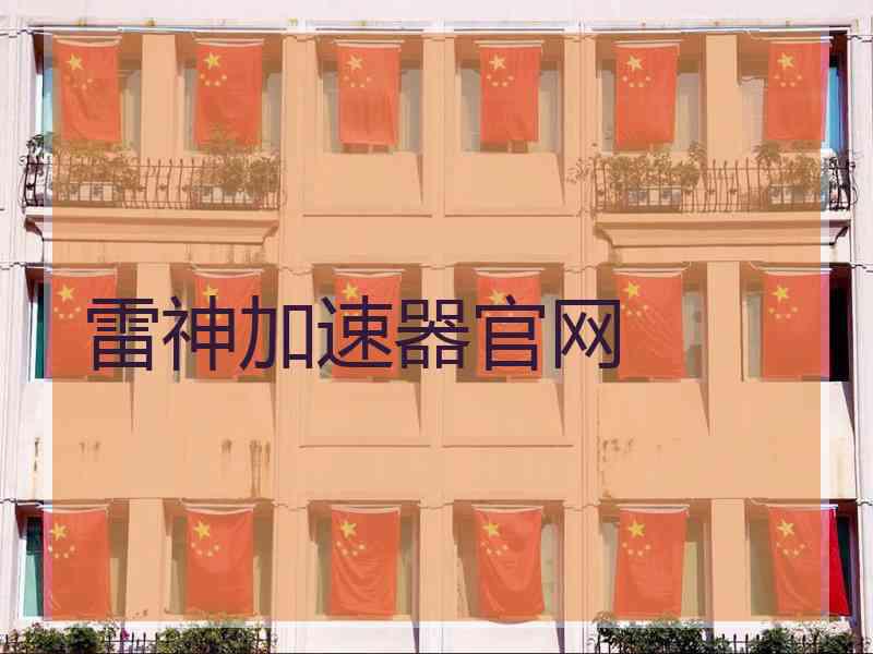 雷神加速器官网