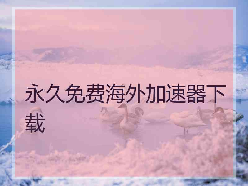 永久免费海外加速器下载