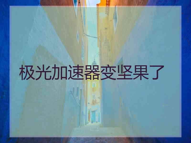 极光加速器变坚果了