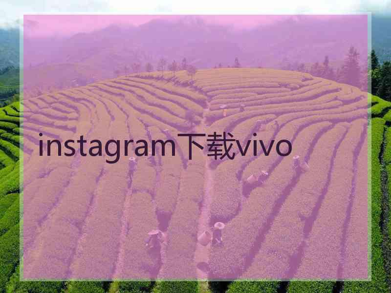instagram下载vivo