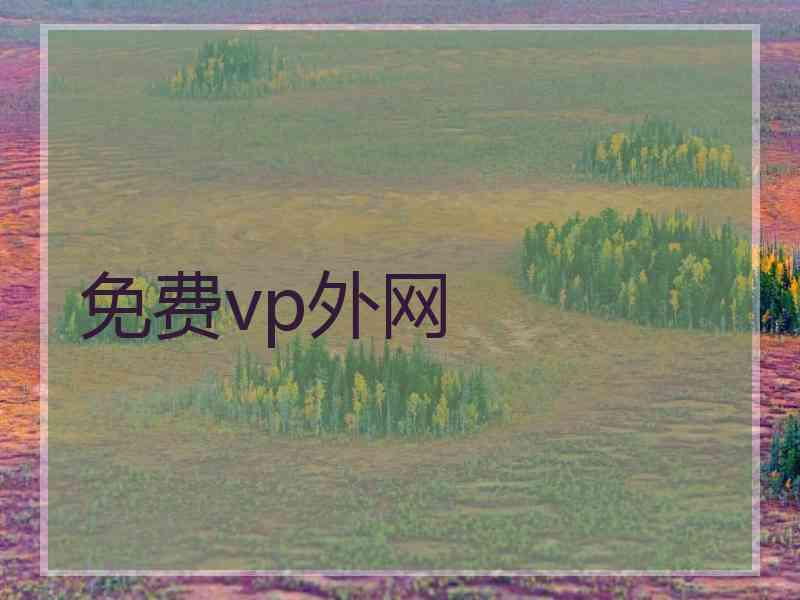 免费vp外网