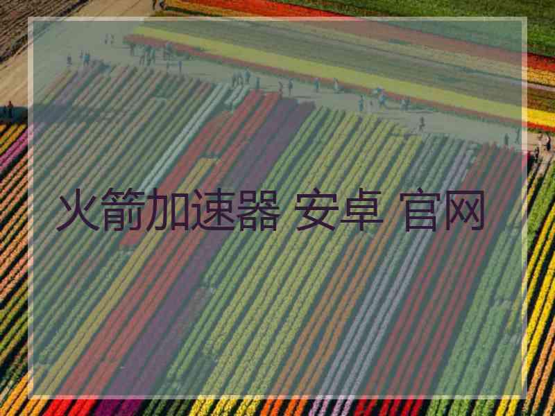 火箭加速器 安卓 官网