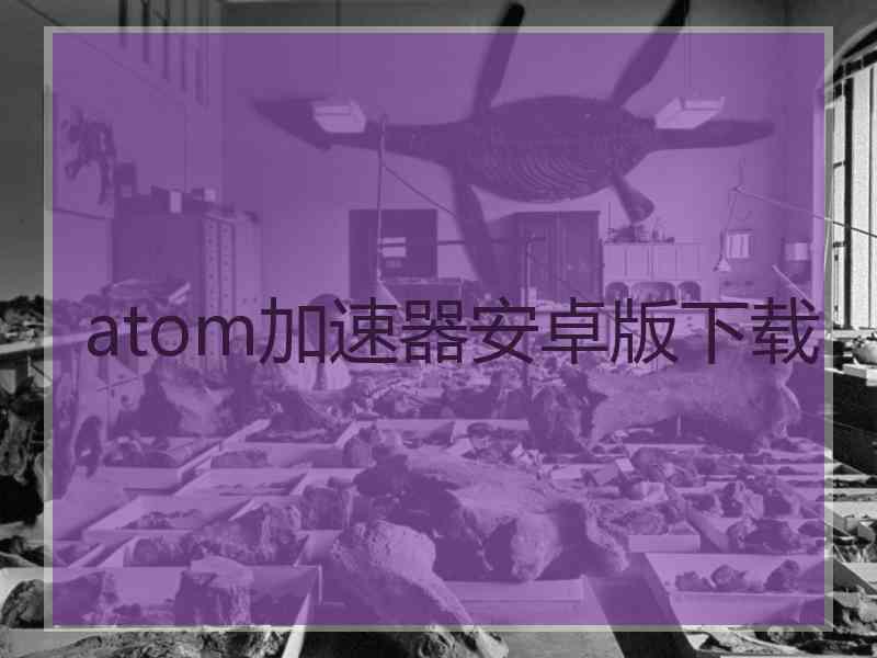 atom加速器安卓版下载