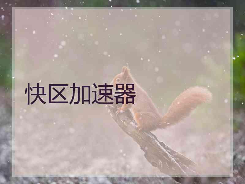 快区加速器
