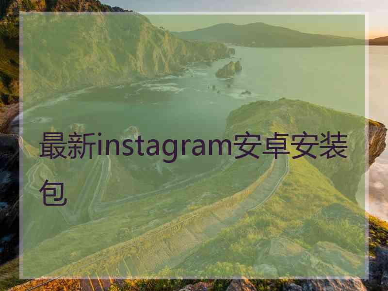 最新instagram安卓安装包