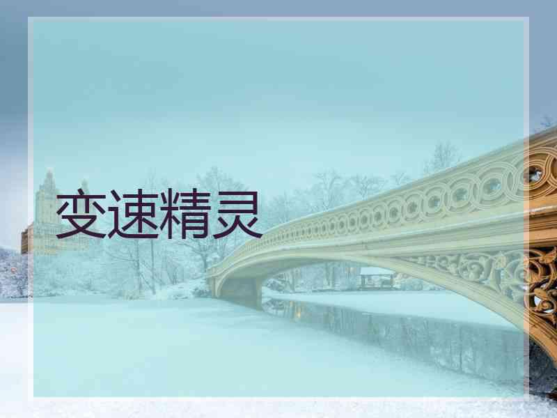 变速精灵