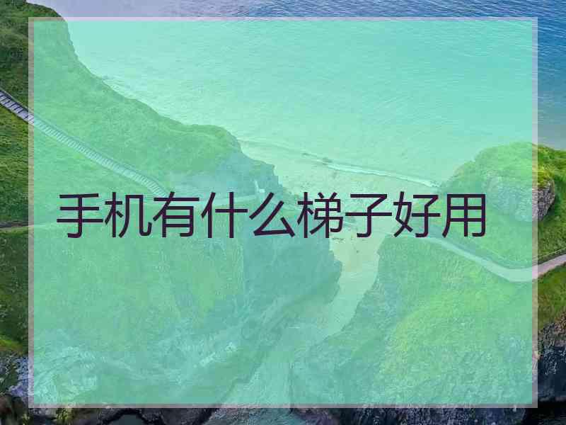 手机有什么梯子好用