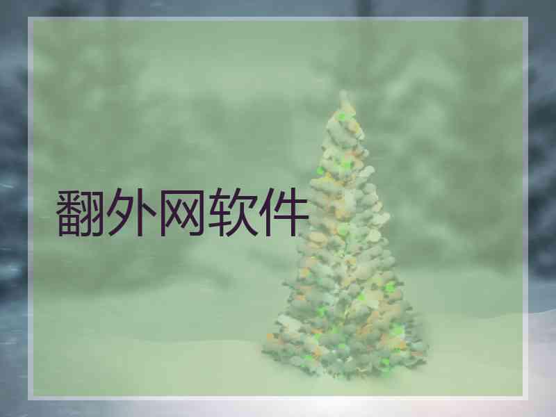 翻外网软件