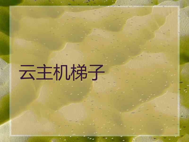 云主机梯子