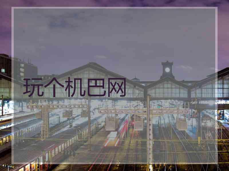 玩个机巴网