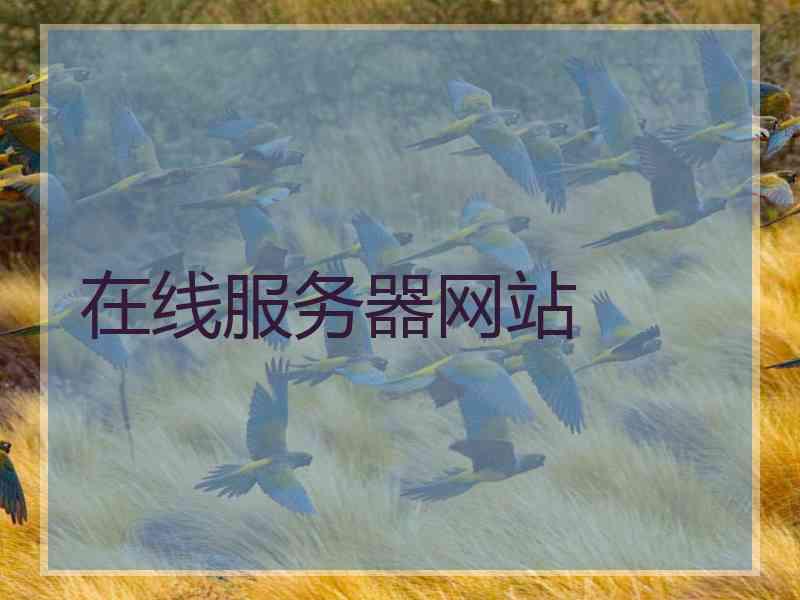 在线服务器网站