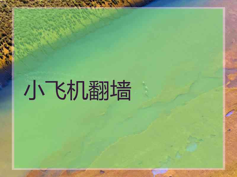 小飞机翻墙