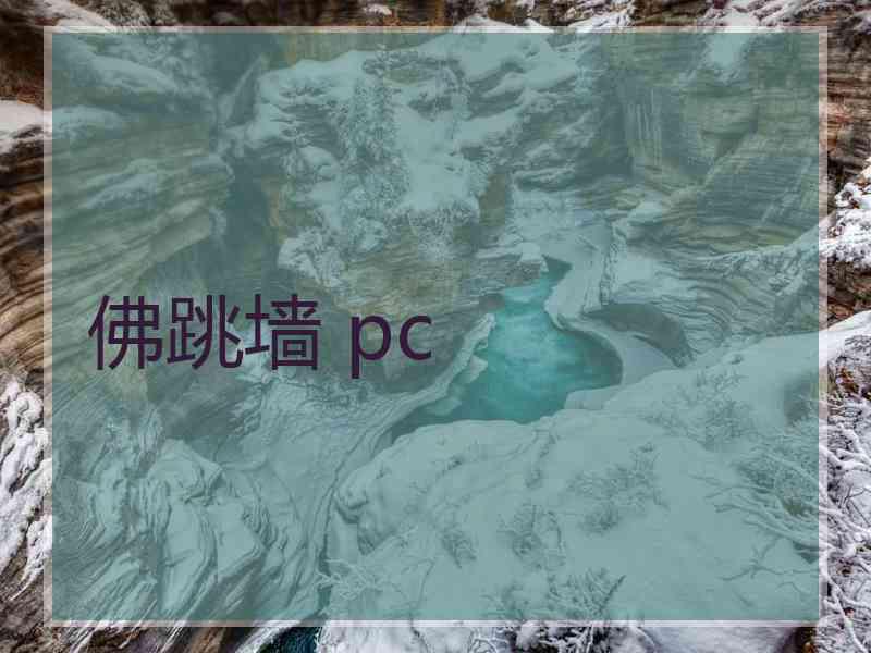 佛跳墙 pc