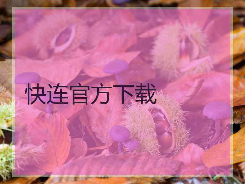 快连官方下载