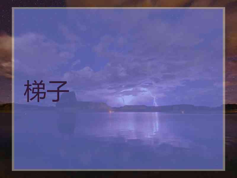 梯子