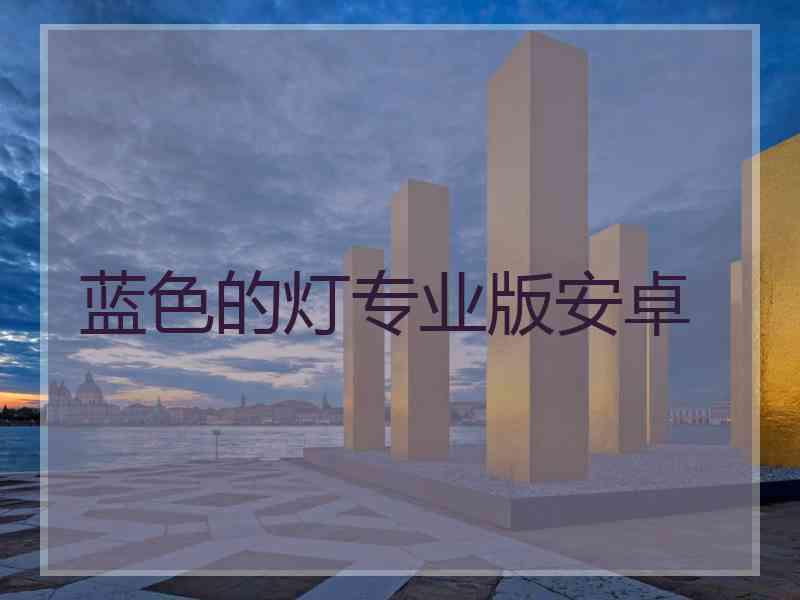 蓝色的灯专业版安卓