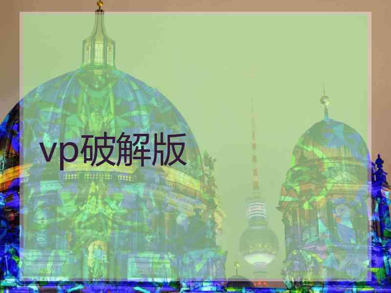 vp破解版
