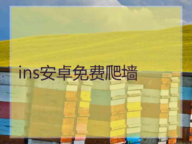 ins安卓免费爬墙