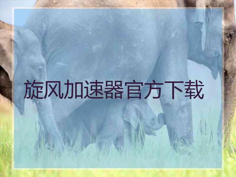 旋风加速器官方下载