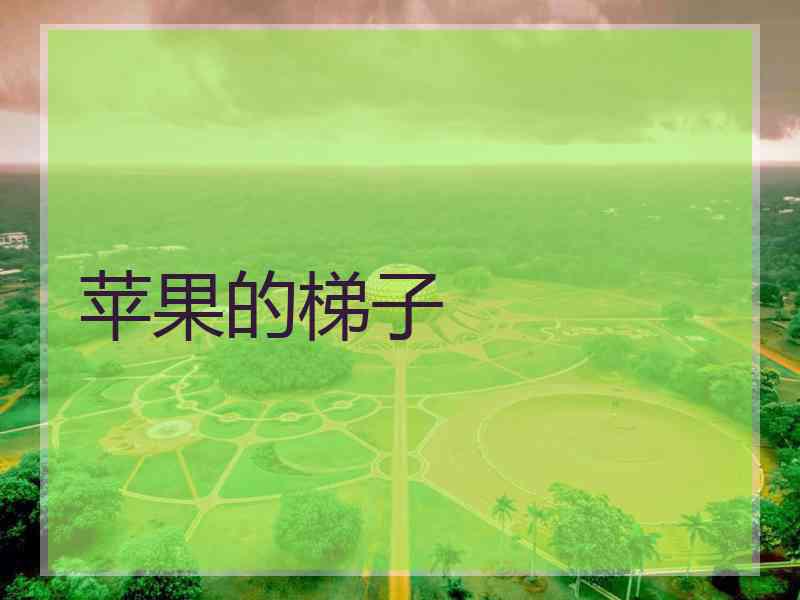 苹果的梯子