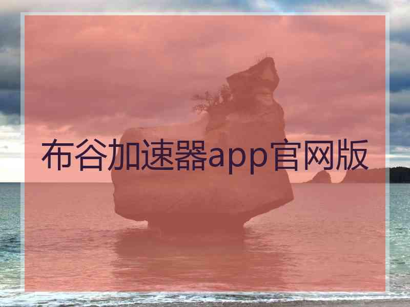 布谷加速器app官网版