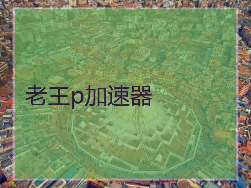 老王p加速器