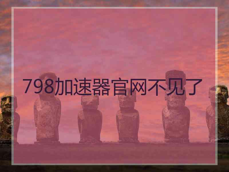 798加速器官网不见了