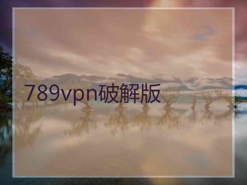 789vpn破解版