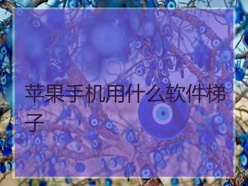 苹果手机用什么软件梯子