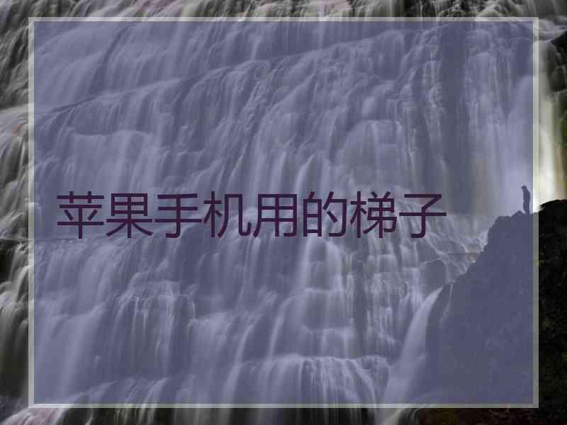 苹果手机用的梯子
