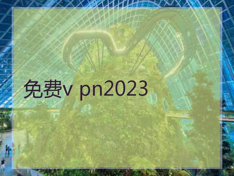 免费v pn2023