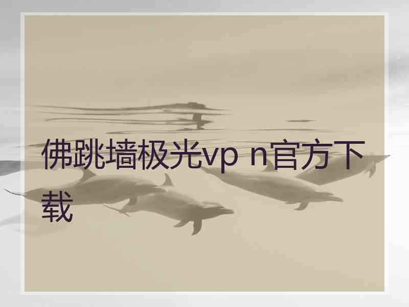 佛跳墙极光vp n官方下载