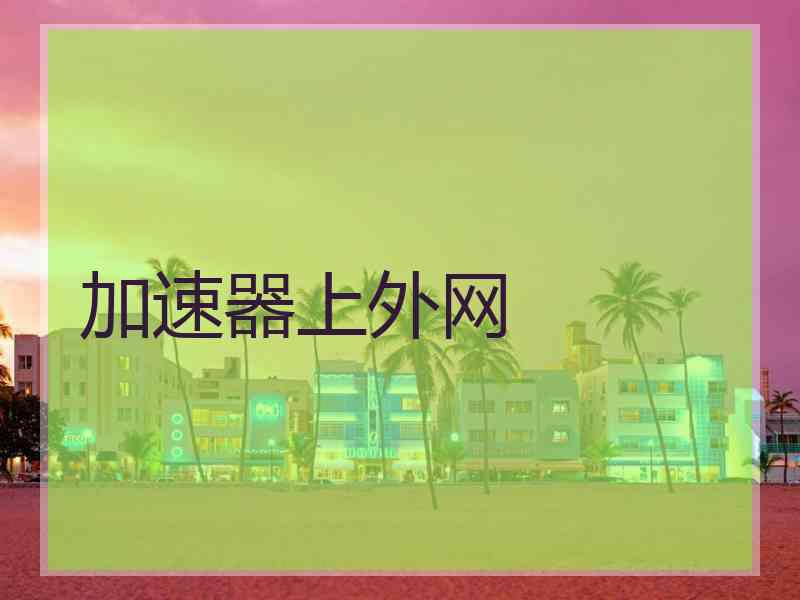 加速器上外网