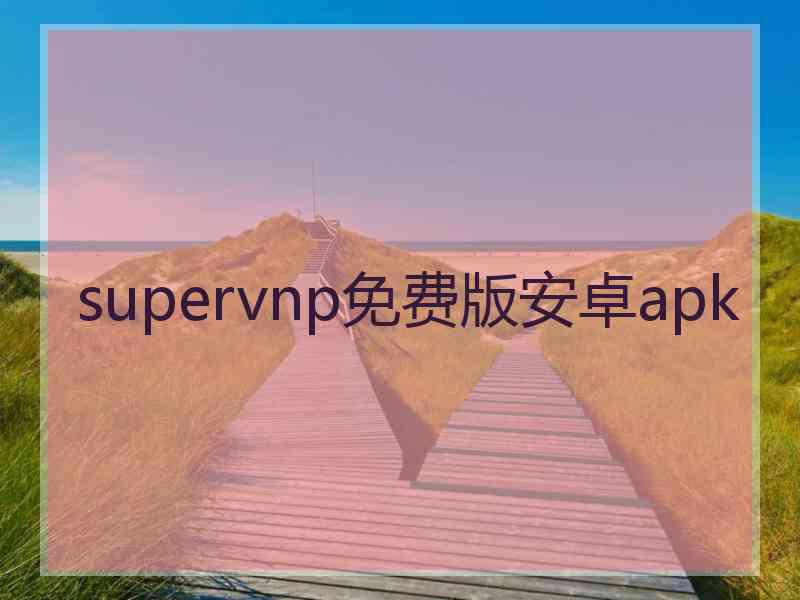 supervnp免费版安卓apk
