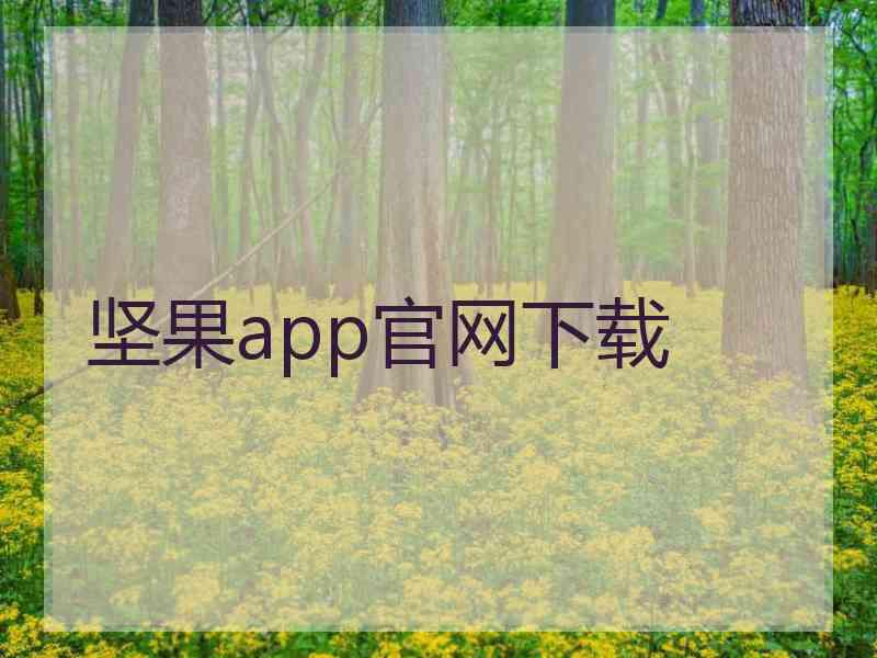 坚果app官网下载
