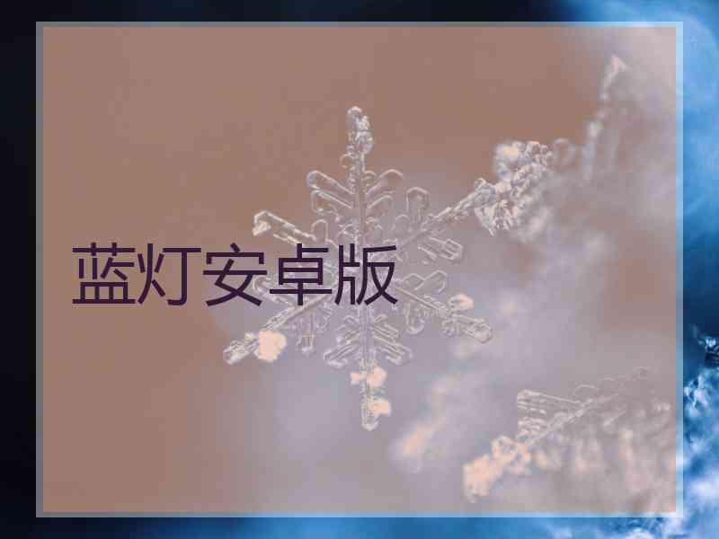 蓝灯安卓版