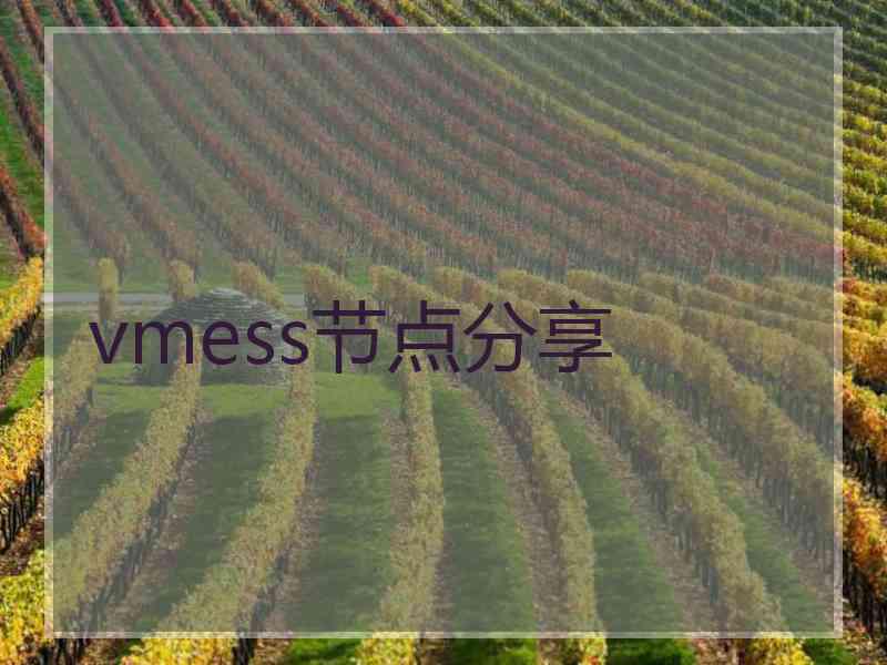 vmess节点分享