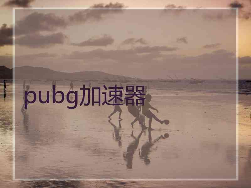 pubg加速器