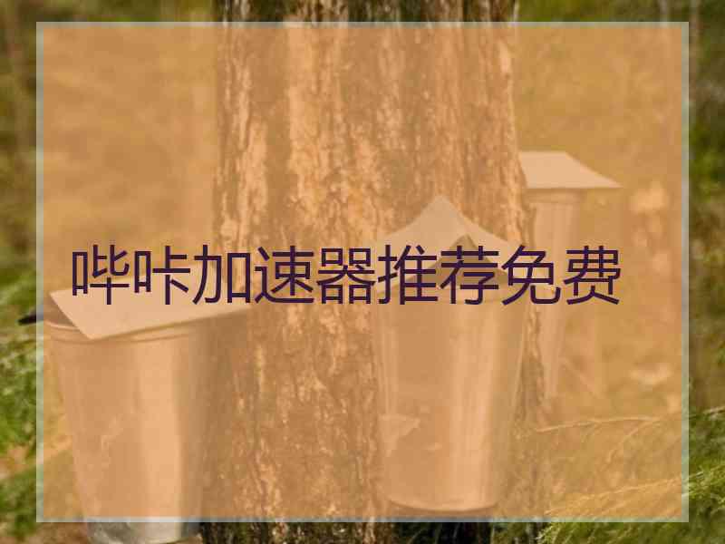 哔咔加速器推荐免费