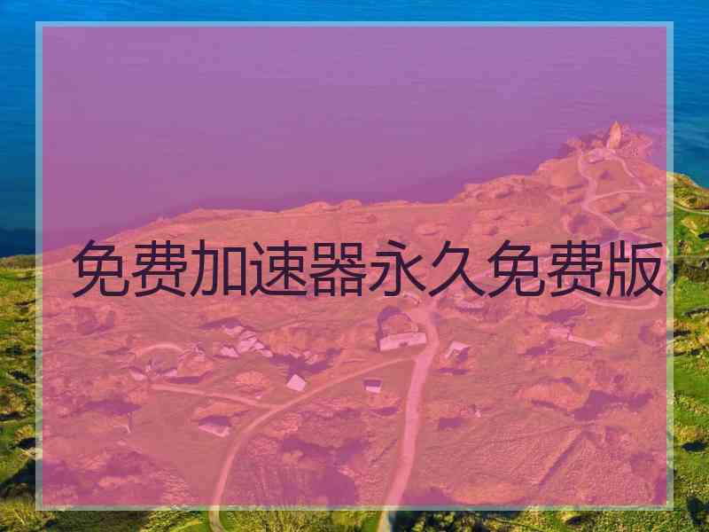 免费加速器永久免费版