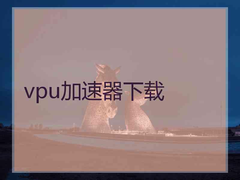 vpu加速器下载