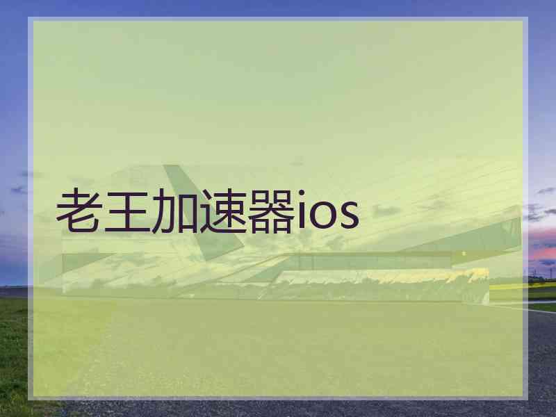 老王加速器ios
