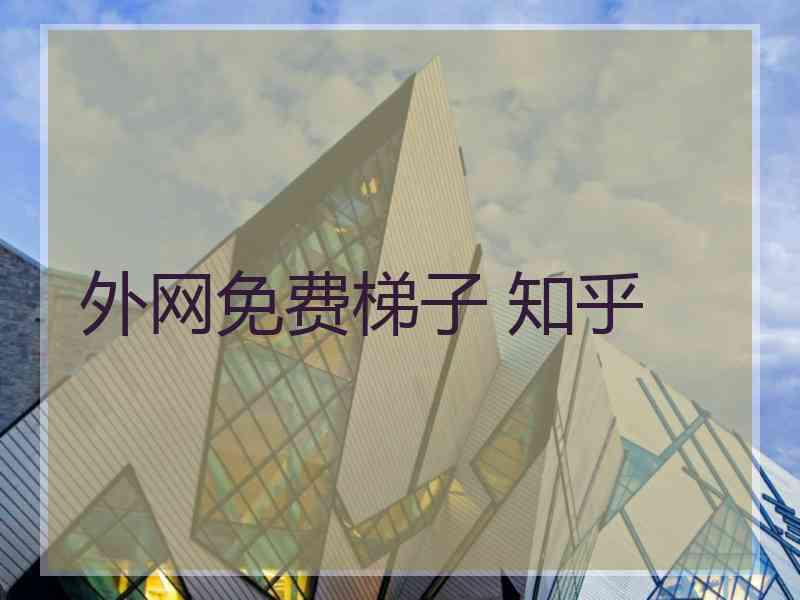 外网免费梯子 知乎